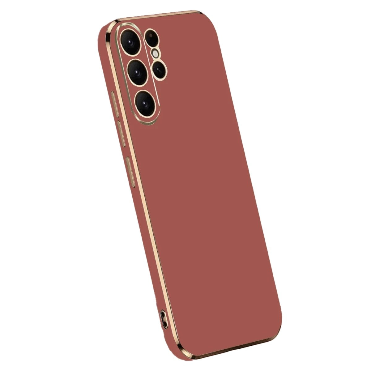 Mey İthalat® Samsung Galaxy S24 Ultra Kılıf Volet Silikon - Kırmızı