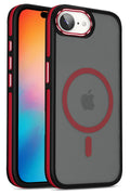 Mey İthalat® iPhone 16E Winner Magsafe Kapak - Kırmızı