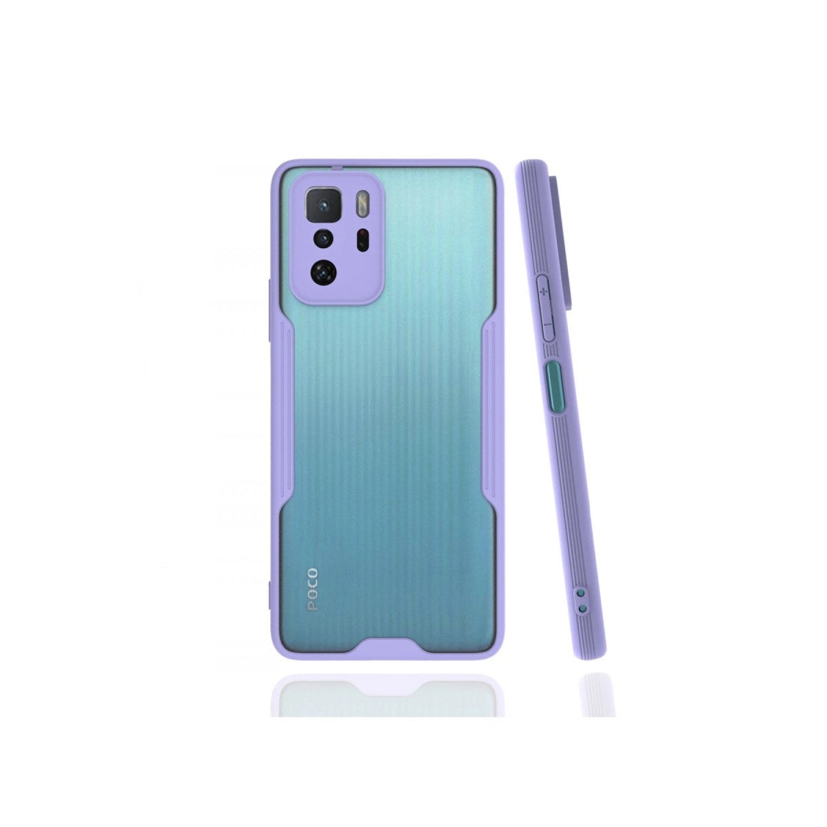 Mey İthalat® Poco X3 GT Kılıf Platin Silikon - Lila