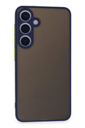 Mey İthalat® Samsung Galaxy S24 Kılıf Montreal Silikon Kapak - Lacivert