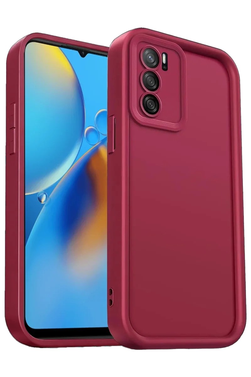 Mey İthalat® A16 Kılıf Viera Silikon - Bordo