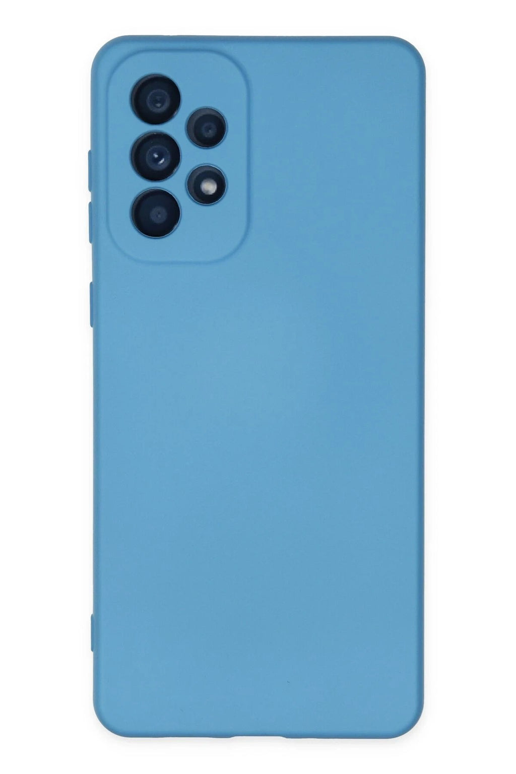 Mey İthalat® Samsung Galaxy A33 5G Kılıf Nano içi Kadife Silikon - Mavi