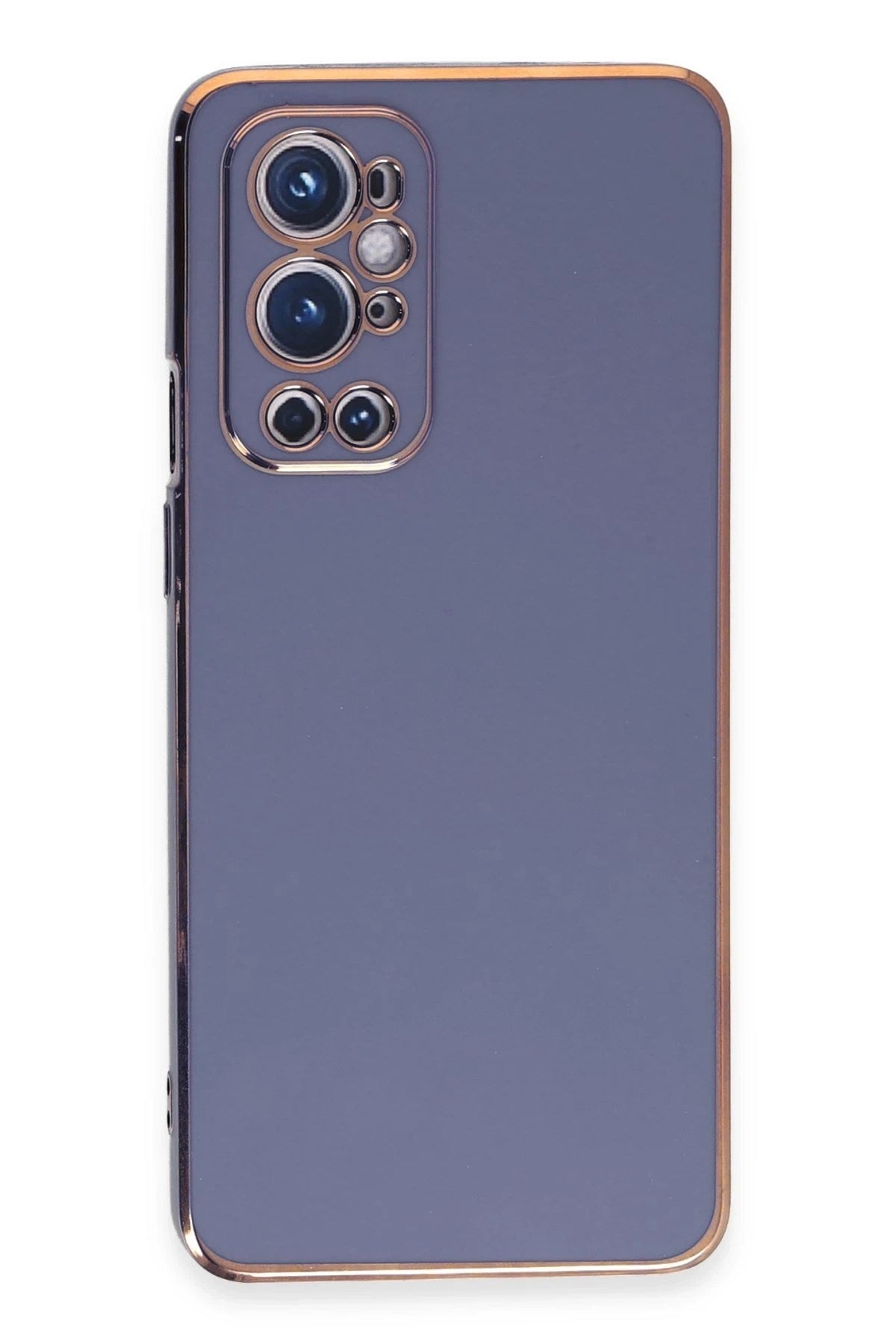 Mey İthalat® One Plus 9 Pro Kılıf Volet Silikon - Mavi