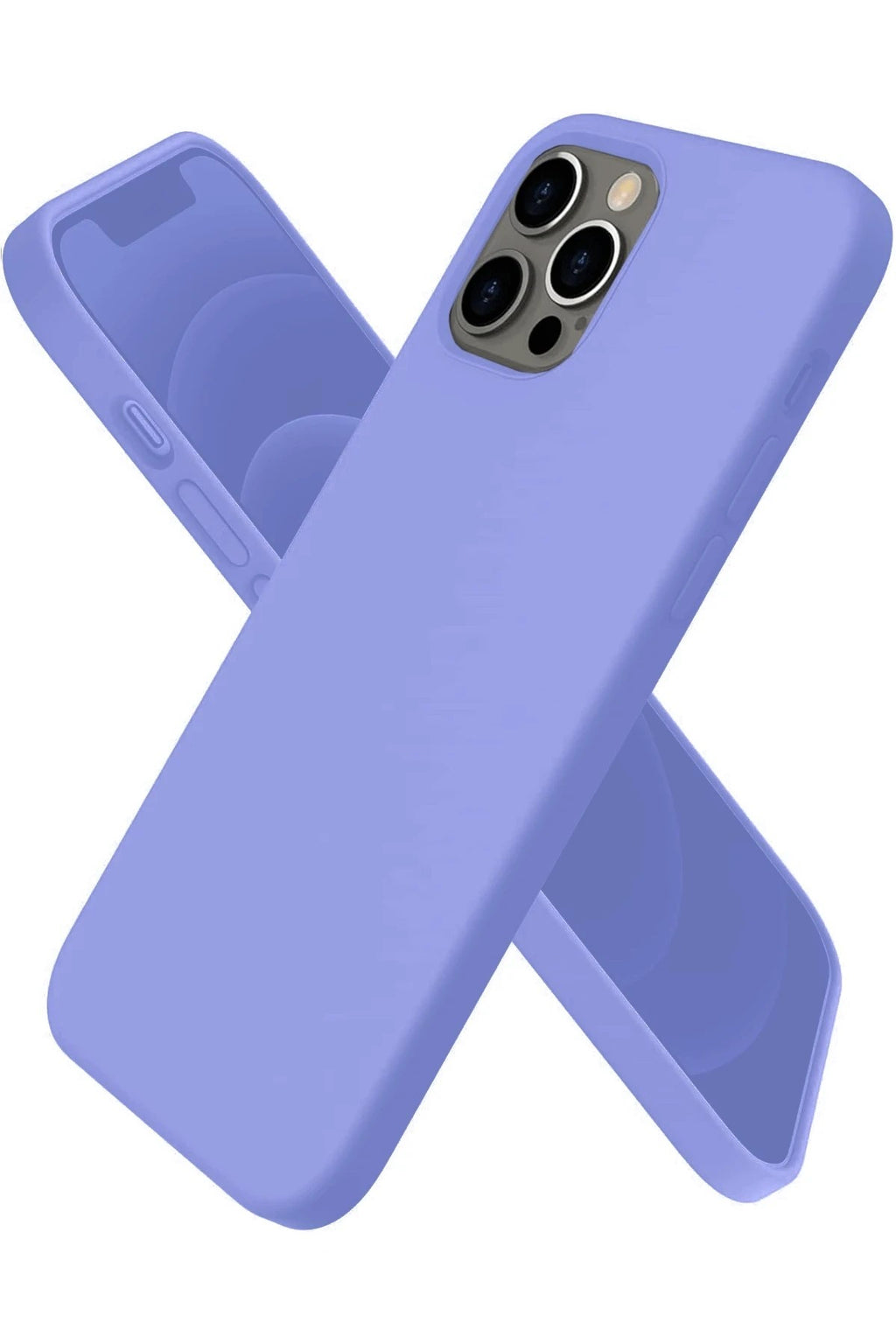 Mey İthalat® iPhone 12 Pro Max Kılıf First Silikon - Mor