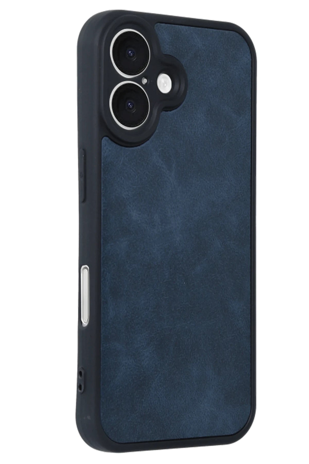 Mey İthalat® iPhone 16 Kılıf Aras Deri Kapak - Lacivert