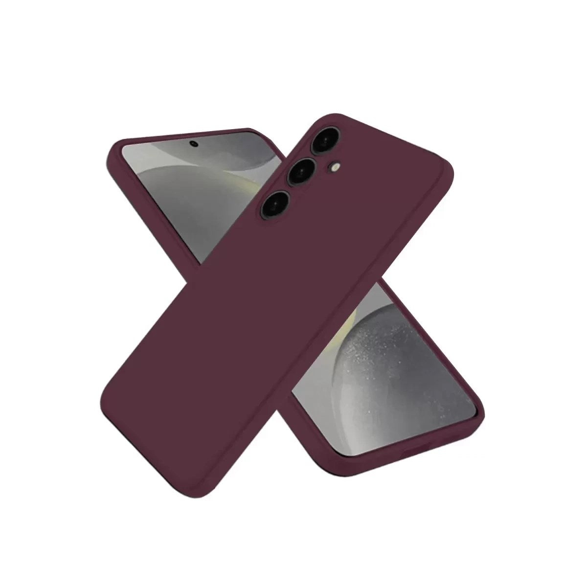 Mey İthalat® Samsung Galaxy A36 Kılıf First Silikon - Mürdüm