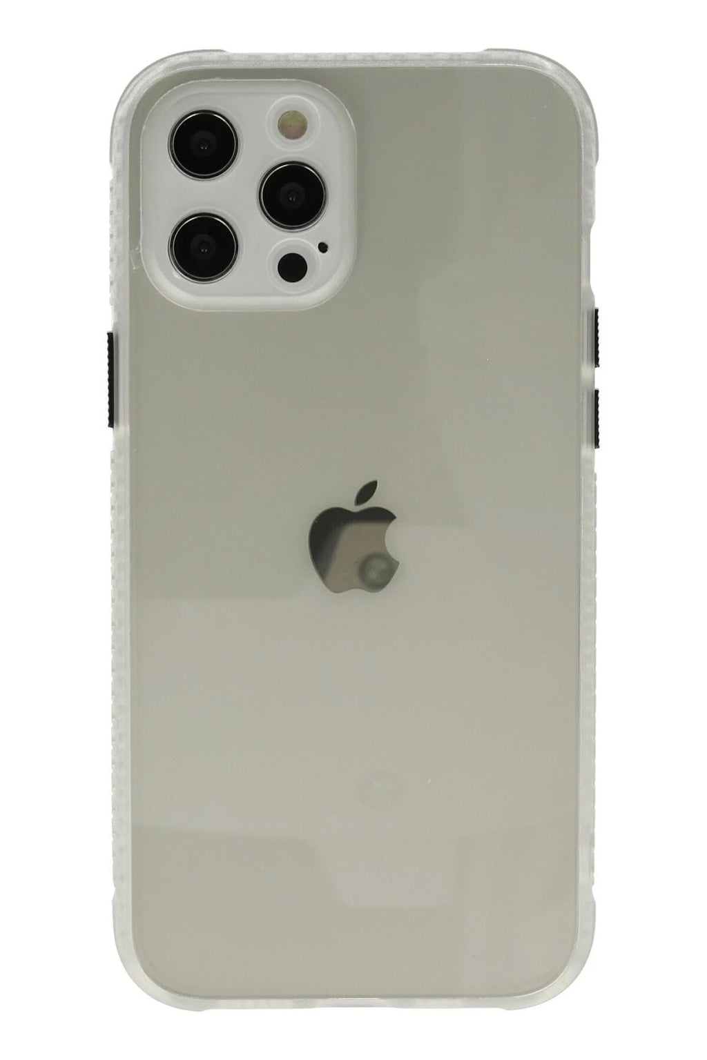 Mey İthalat® iPhone 12 Pro Kılıf Miami Şeffaf Silikon - Şeffaf