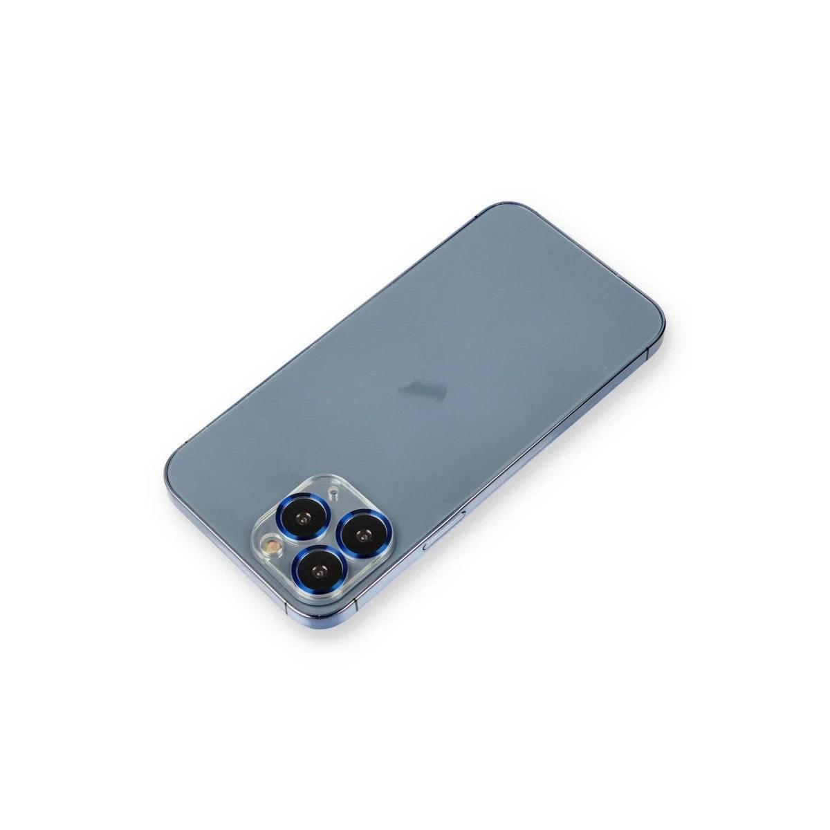 Mey İthalat® iPhone 11 Pro Max Metal Kamera Lens Koruma Cam - Mavi