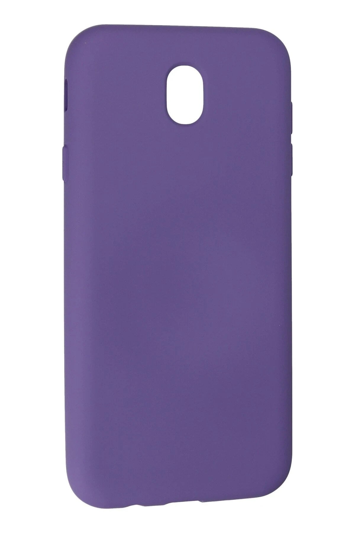 Mey İthalat® Samsung Galaxy J7 Pro / J730 Kılıf Nano içi Kadife Silikon - Mor