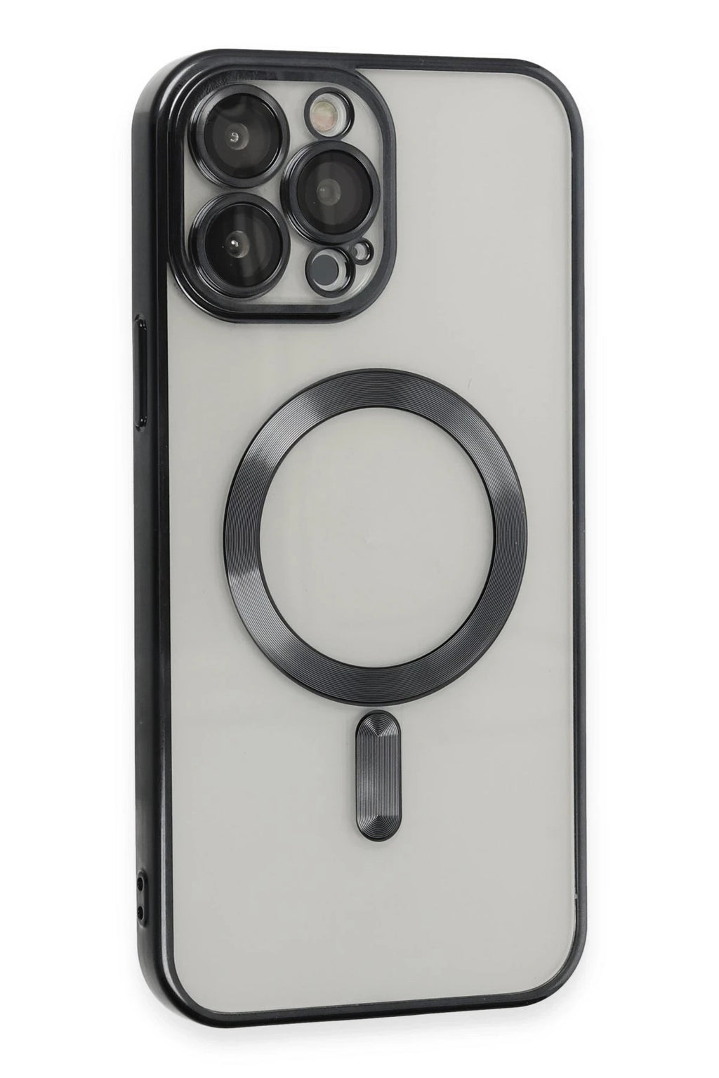 Mey İthalat® iPhone 15 Pro Max Kılıf Kross Magneticsafe Kapak - Siyah