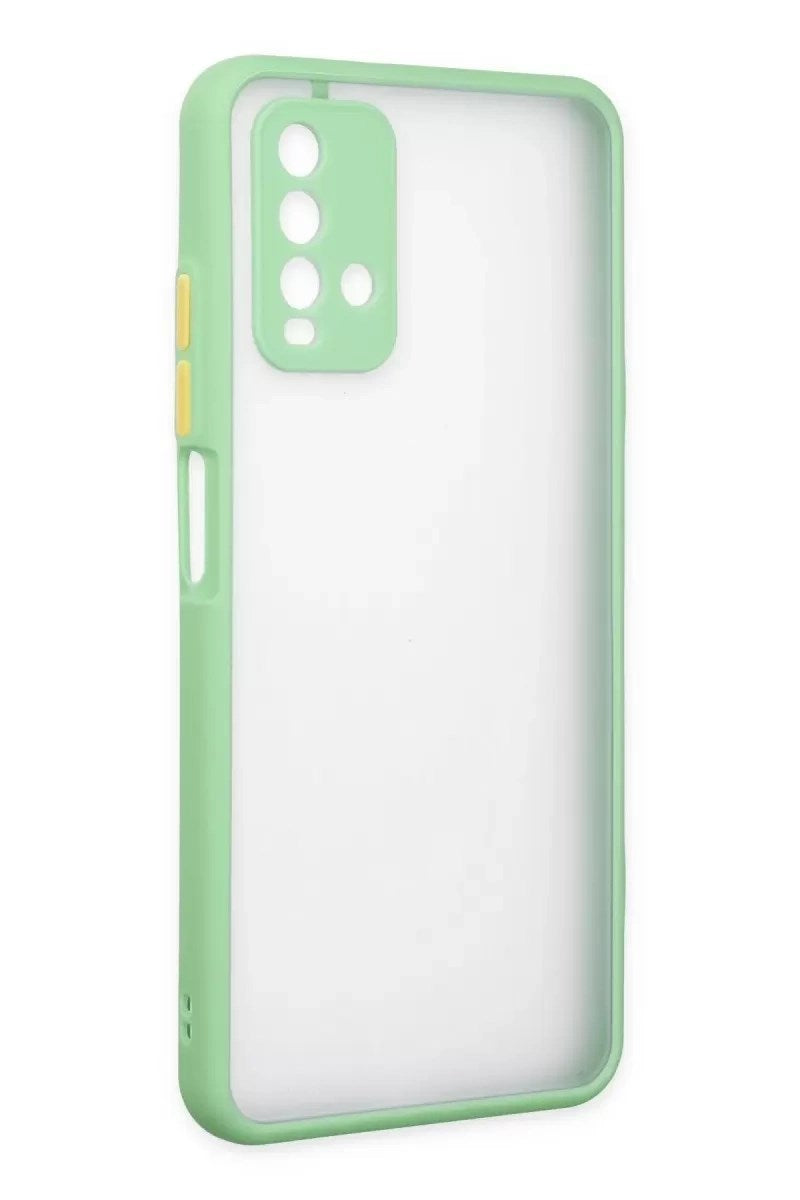 Mey İthalat® Redmi 9T Kılıf Montreal Silikon Kapak - Turkuaz