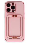 Mey İthalat® iPhone 13 Pro Max Kılıf Coco Elit Kapak - Pembe