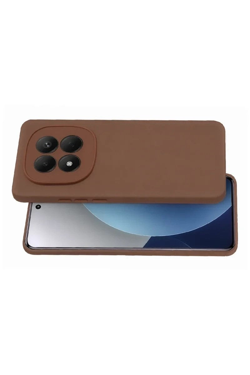Mey İthalat® Redmi Note 15 Pro 5G First Silikon - Kahverengi