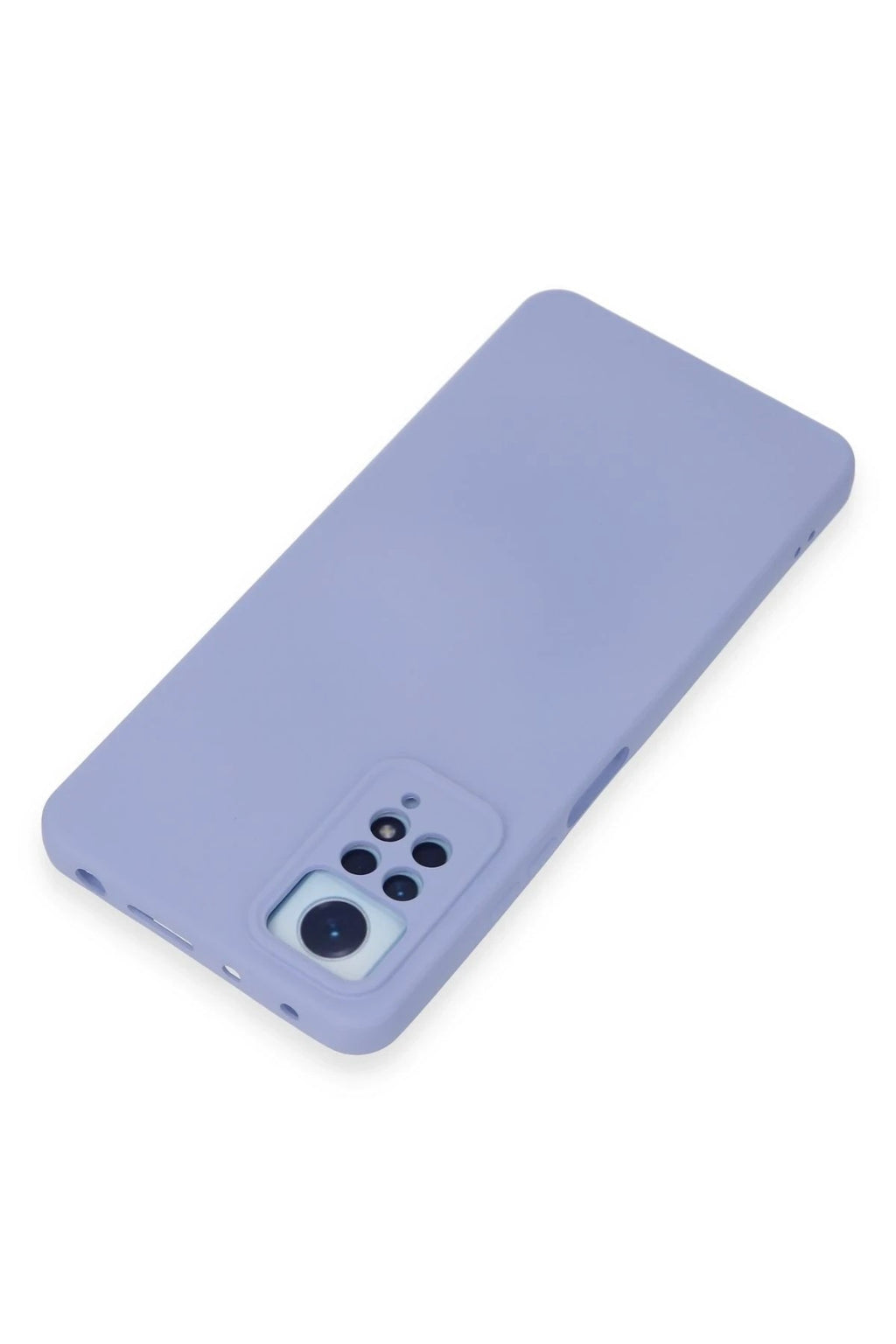 Mey İthalat® Redmi Note 12 Pro 4G Kılıf Nano içi Kadife Silikon - Lila
