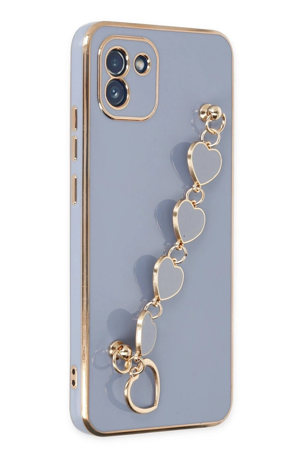 Mey İthalat® Samsung Galaxy A03 Kılıf Esila Silikon - Gri