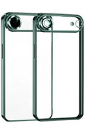 Mey İthalat® iPhone 17 Air Lensli Silikon - Yeşil