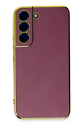 Mey İthalat® Samsung Galaxy S21 FE Kılıf Volet Silikon - Kırmızı