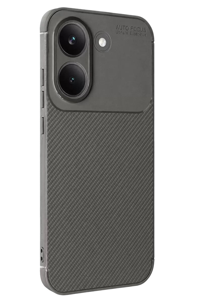 Mey İthalat® Poco X8 Pro Auto Focus Karbon Kapak - Gri
