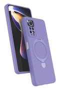 Mey İthalat® Redmi Note 12 Pro 4G Regal Magsafe Standlı Kapak - Lila