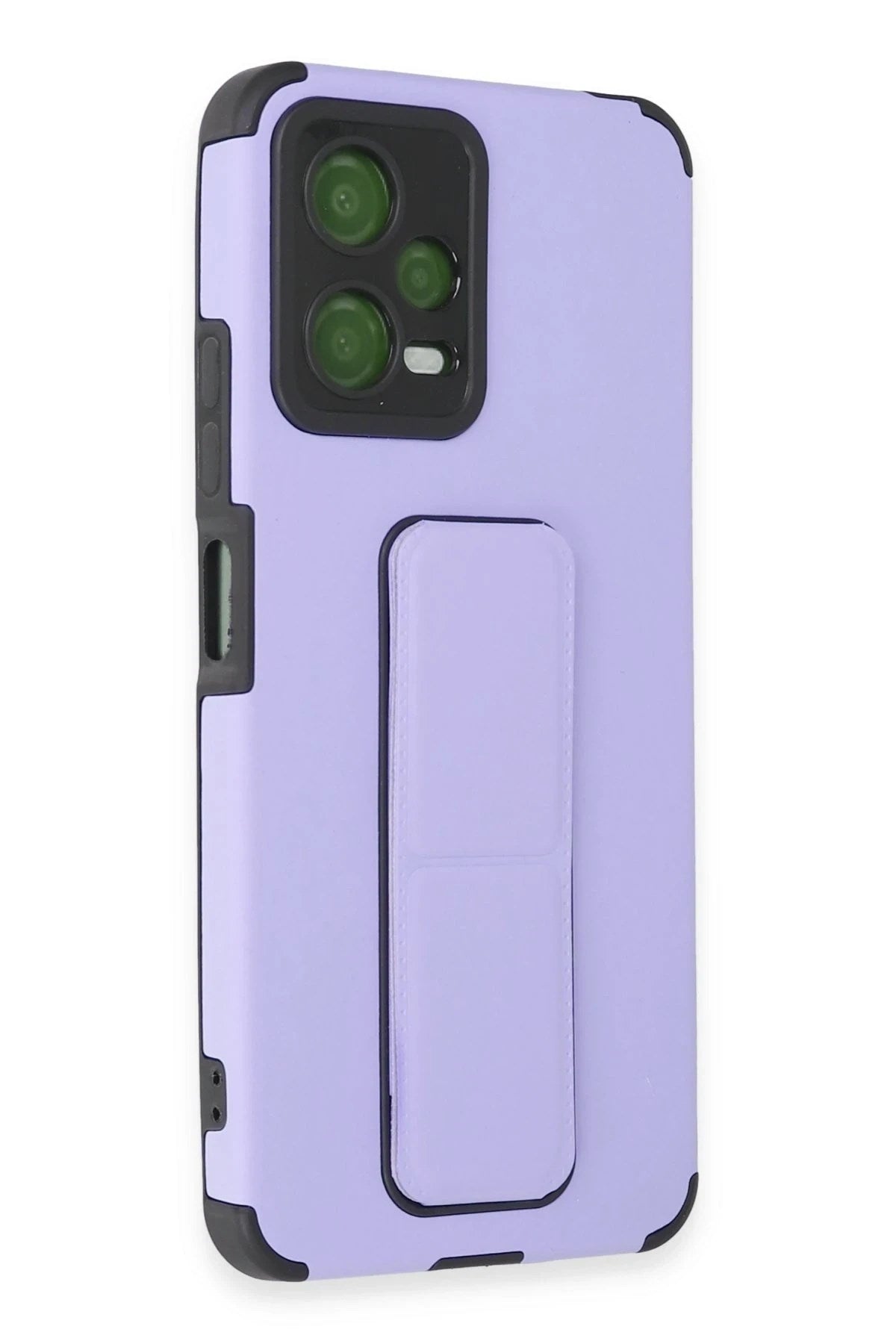 Mey İthalat® Poco X5 5G Kılıf Mega Standlı Silikon - Lila