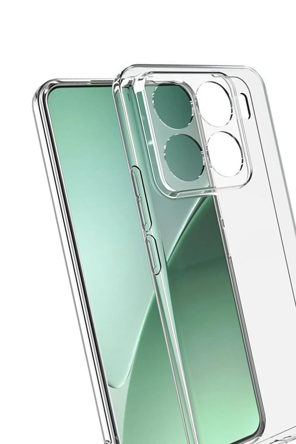 Mey İthalat® Mi 15T Pro Lüx Şeffaf Silikon - Şeffaf