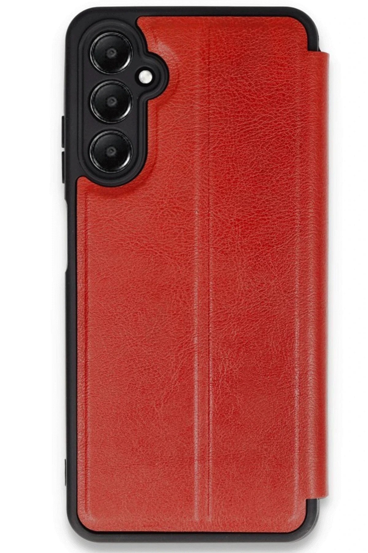 Mey İthalat® Samsung Galaxy A17 5G Flip Cover - Kırmızı