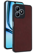 Mey İthalat® Realme Note 50 4G Kılıf Aras Deri Kapak - Bordo