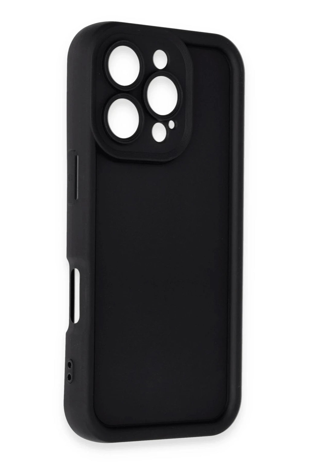 Mey İthalat® iPhone 16 Pro Max Kılıf Viera Silikon - Siyah