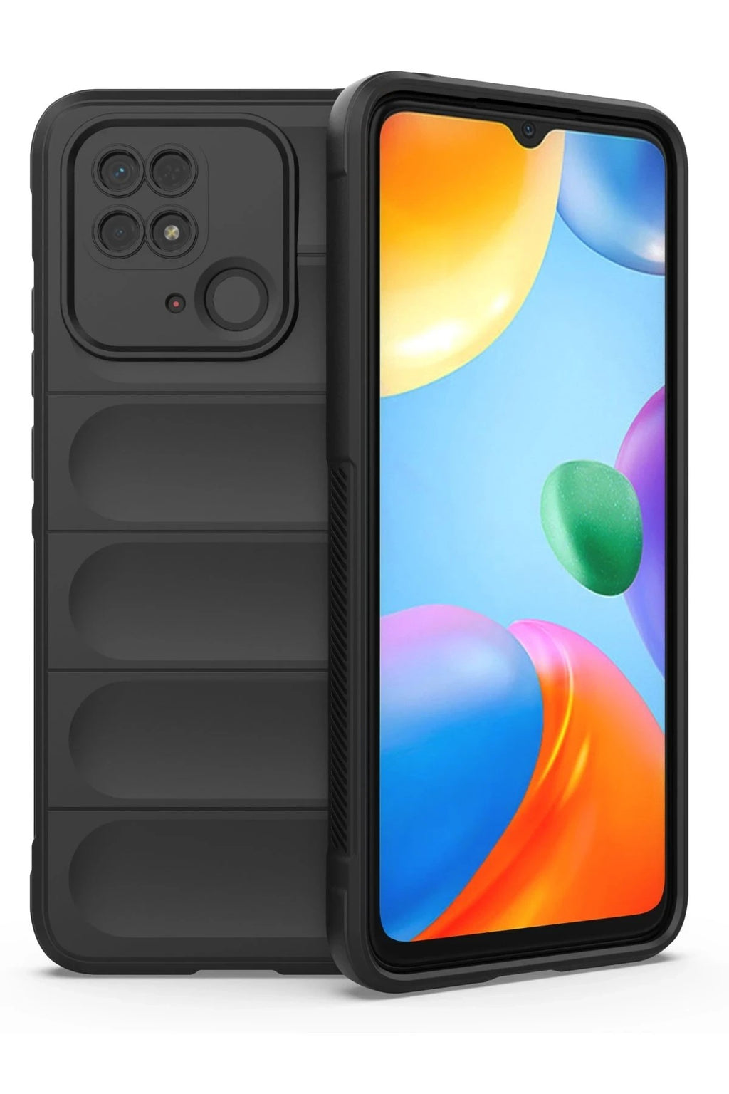 Mey İthalat® Redmi 10C Kılıf Optimum Silikon - Siyah