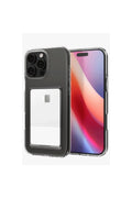 Mey İthalat® iPhone 16 Pro Kılıf Kart Şeffaf Silikon - Şeffaf