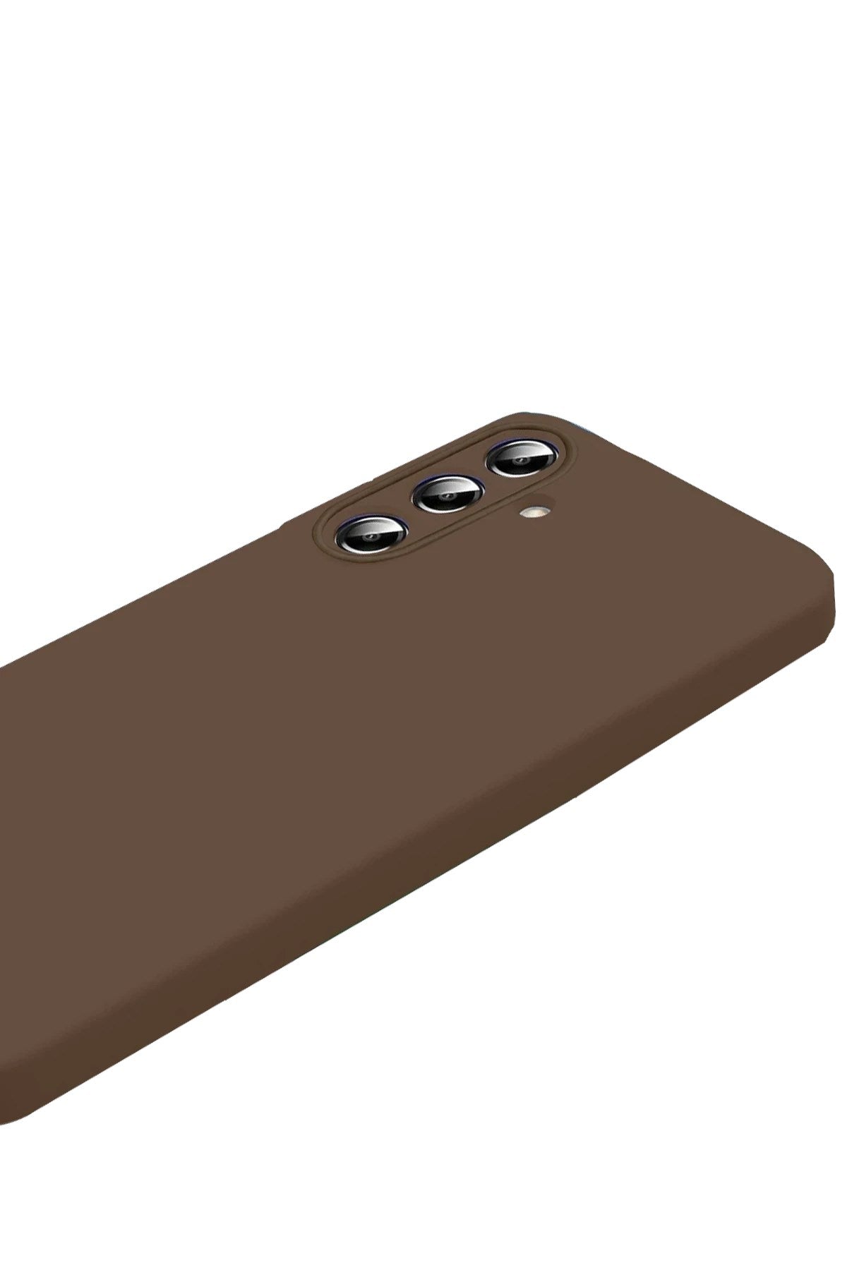 Mey İthalat® Samsung Galaxy S26 Plus First Silikon - Kahverengi