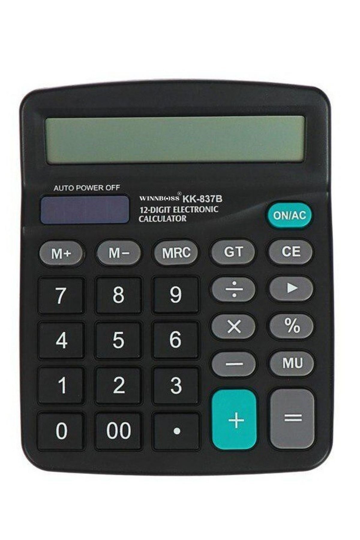 Standart Fonksiyonlu 12 Haneli Geniş LCD Ekran,Pill Masaüstü Hesap Makinesi