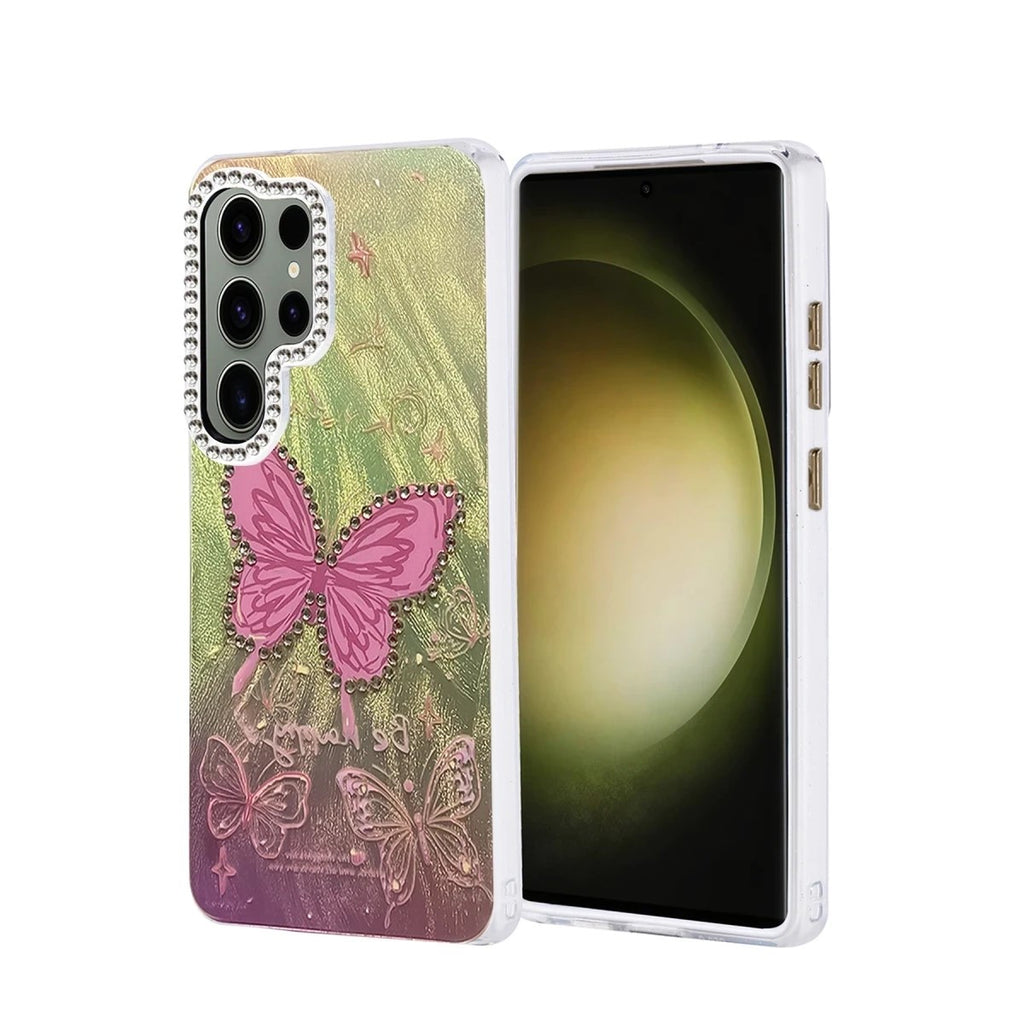 Mey İthalat® Samsung Galaxy S25 Ultra Kılıf Blade Aynalı Desenli Kapak - Desen 5