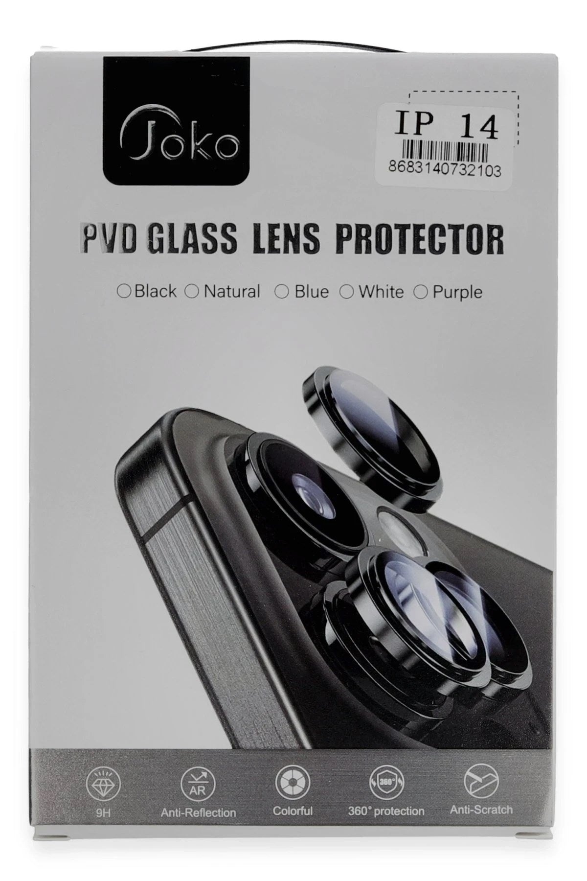 Mey İthalat® iPhone 11 PVD Metal Kamera Lens - Mavi