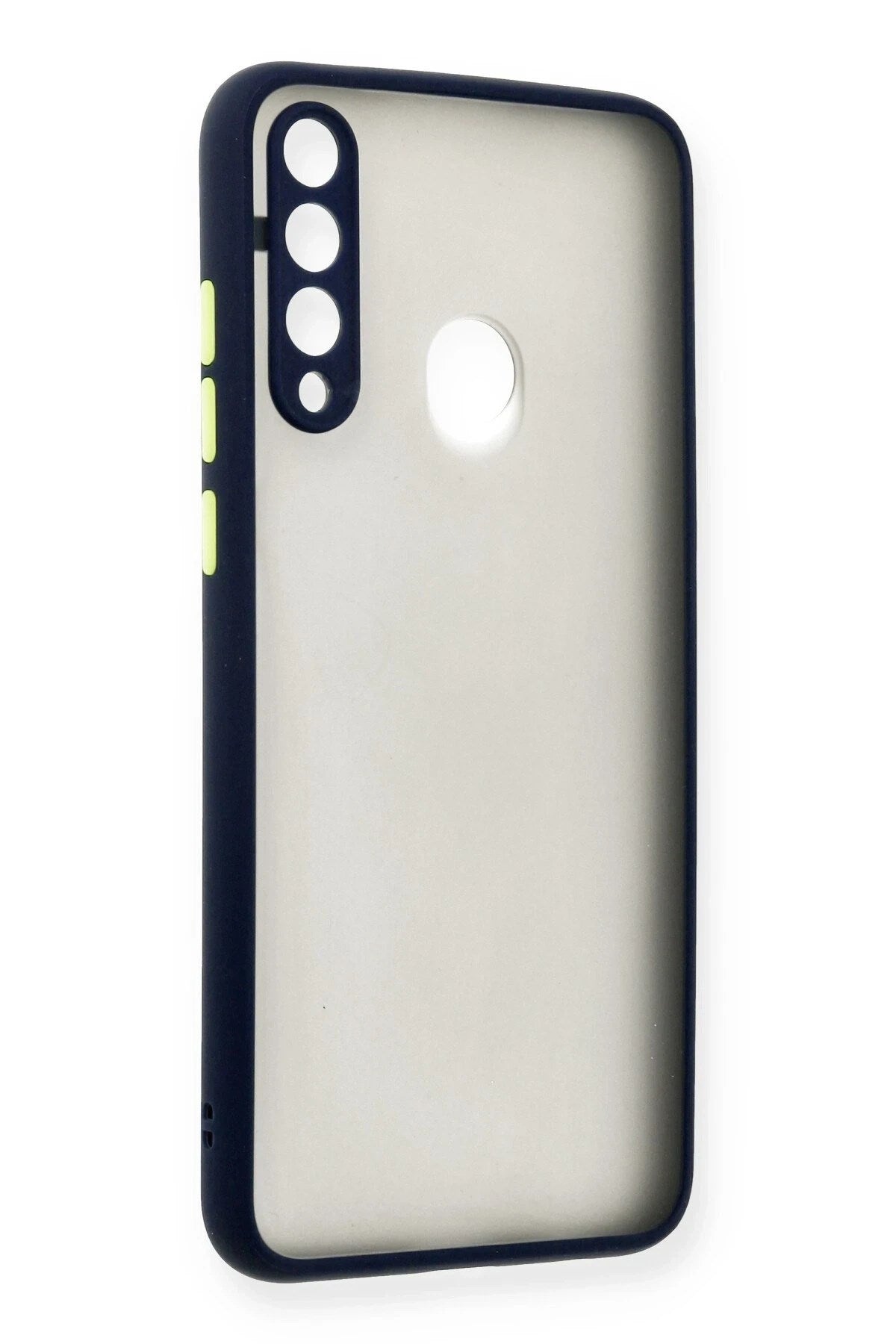 Mey İthalat® Huawei Y6P Kılıf Montreal Silikon Kapak - Lacivert