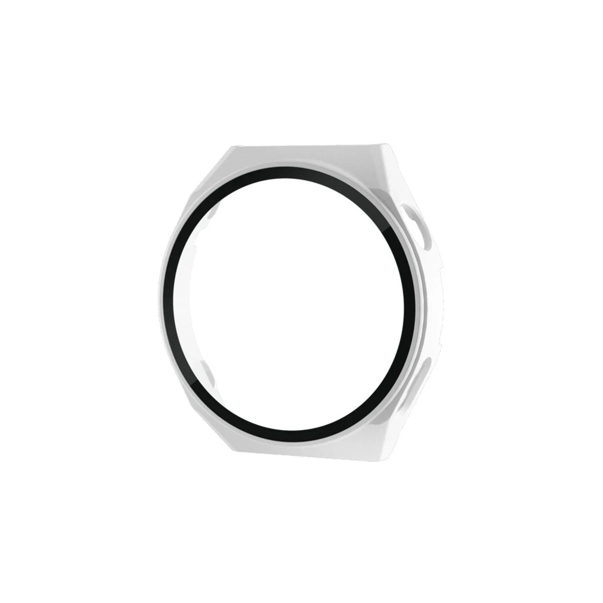 Mey İthalat® Huawei Watch GT3 Pro 43mm Dota Camlı Kasa Ekran Koruyucu - Uzay Grisi