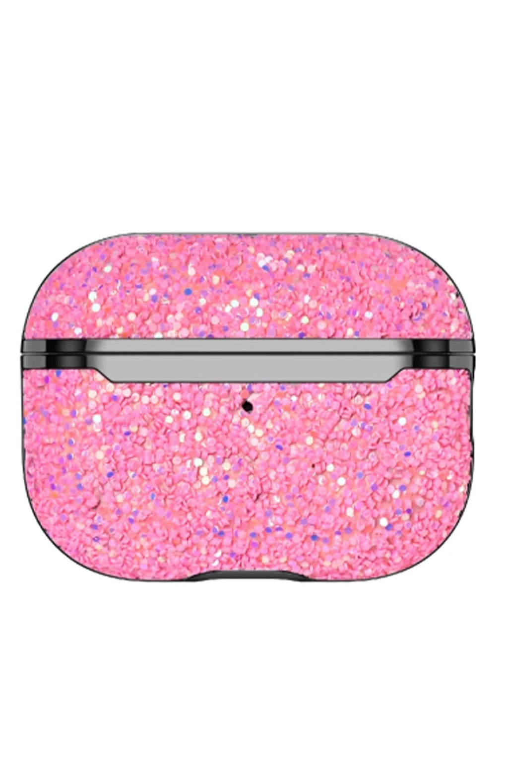 Mey İthalat® Airpods Pro 2 (2.nesil) Bright Simli Airpods Kapak - Pembe