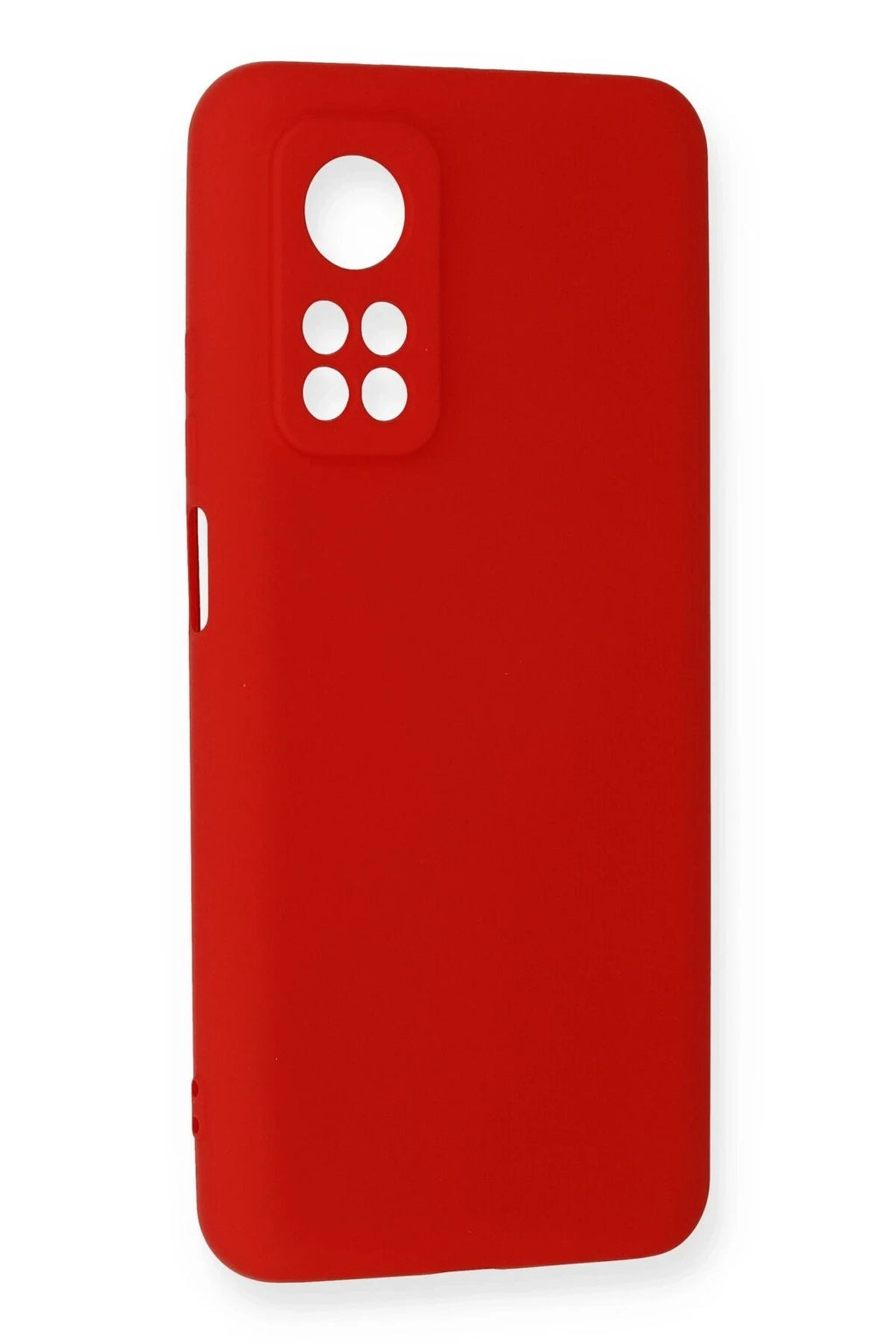 Mey İthalat® Mi 10T Kılıf Nano içi Kadife Silikon - Kırmızı