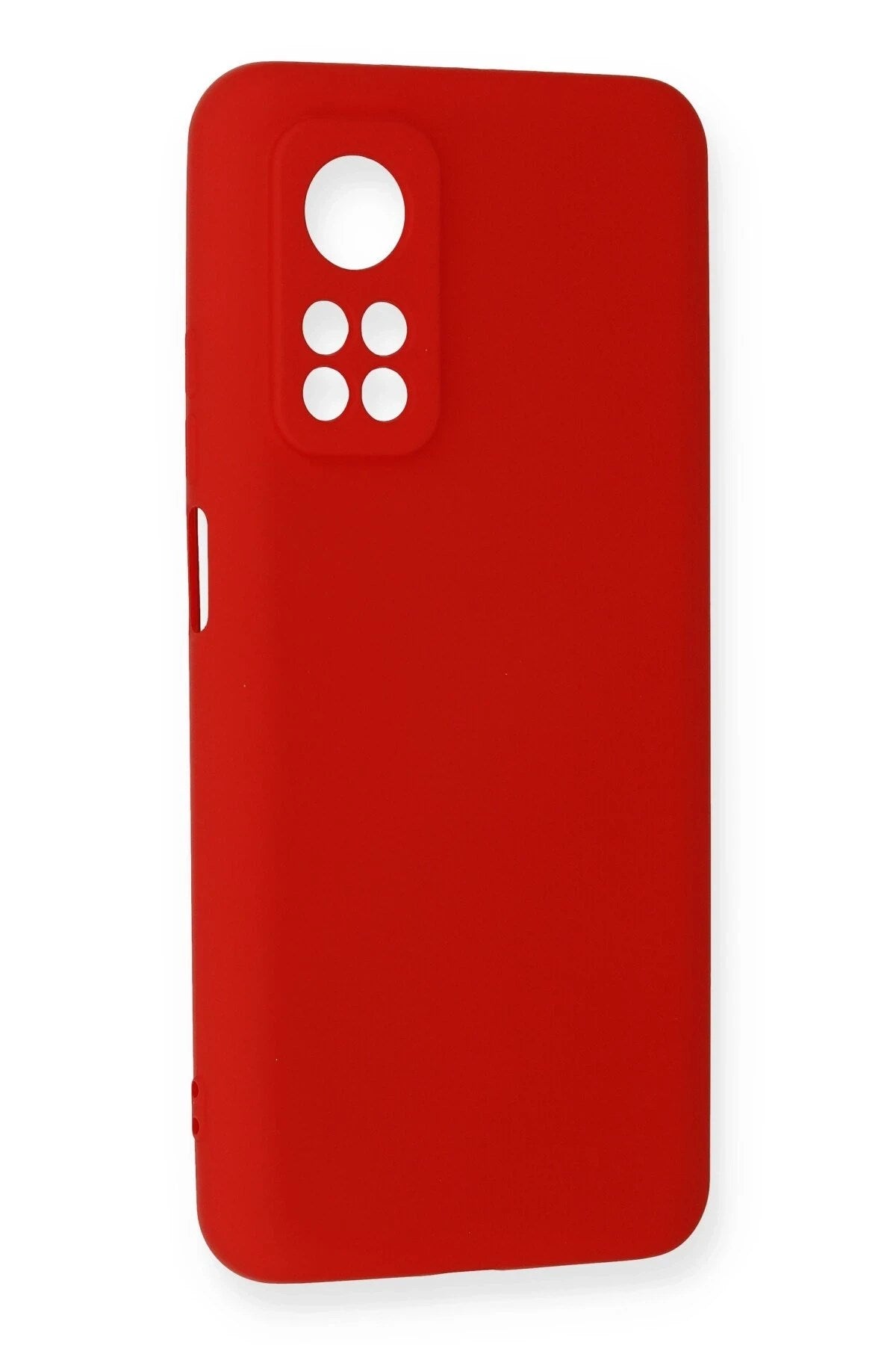 Mey İthalat® Mi 10T Kılıf Nano içi Kadife Silikon - Kırmızı