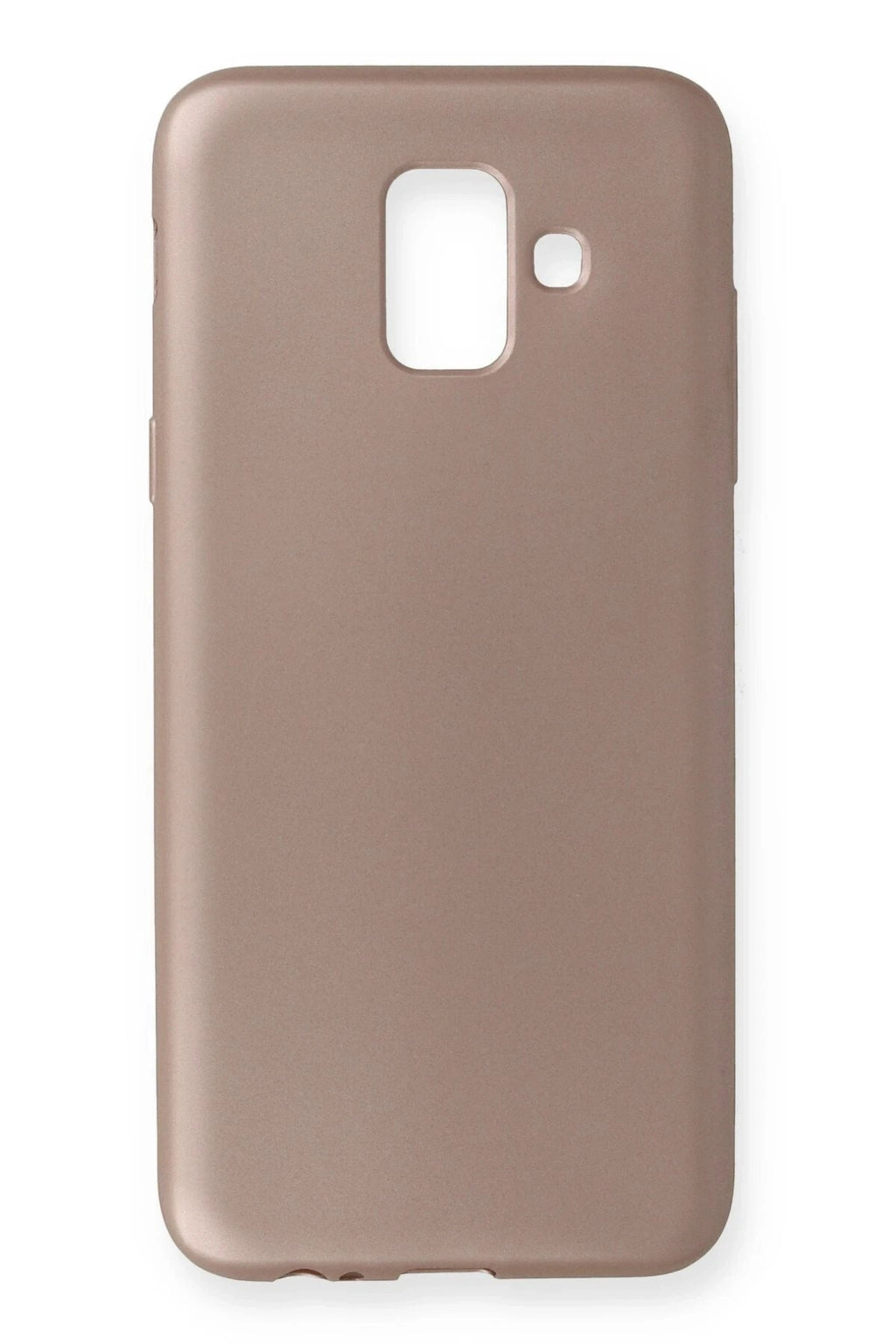 Mey İthalat® Samsung Galaxy A6 2018 Kılıf First Silikon - Rose Gold