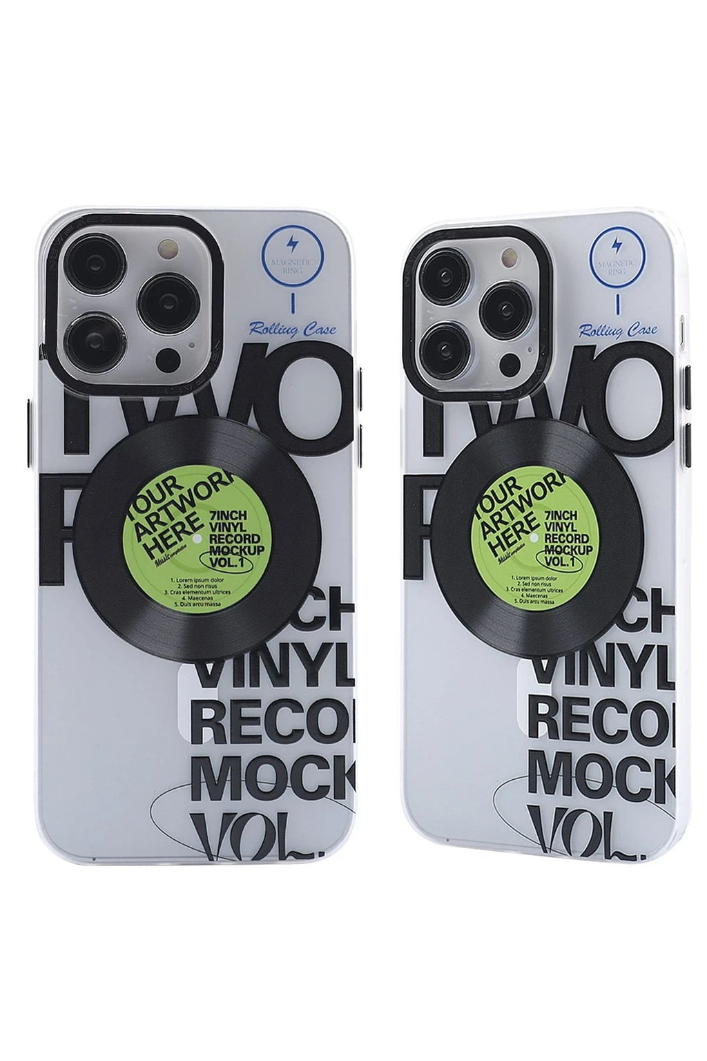 Mey İthalat® iPhone 14 Pro Kılıf Apollo Magneticsafe Desenli Kapak - Apollo Şeffaf - 5