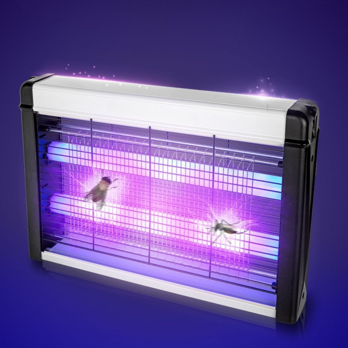 6W Taşınabilir ve Asılabilir Elektrikli Led Sivrisinek Yok Edici Hem Gece Lambası Hem Haşere Engelleyici Makine 25 X 23 Cm