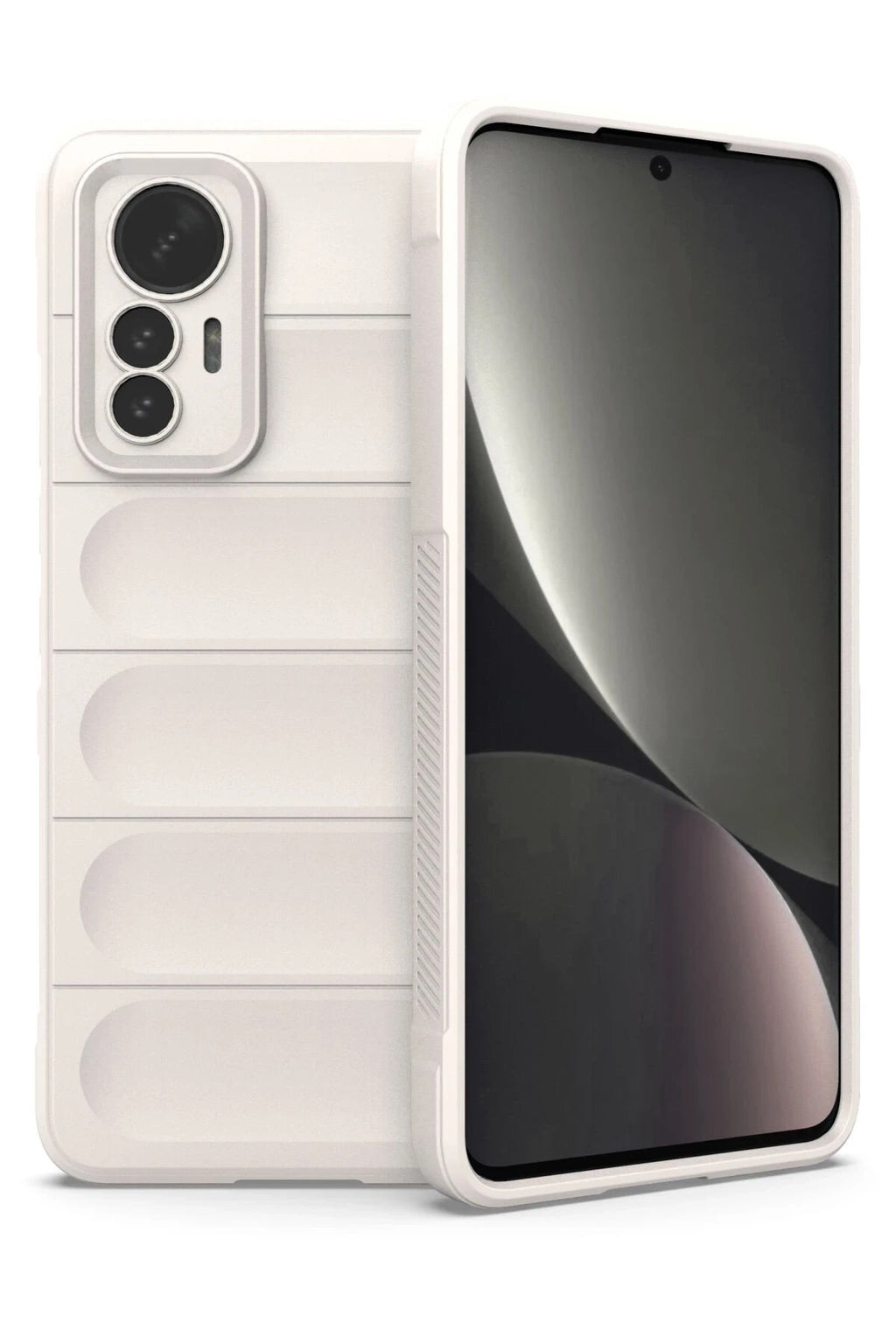 Mey İthalat® Mi 12 Lite Kılıf Optimum Silikon - Krem