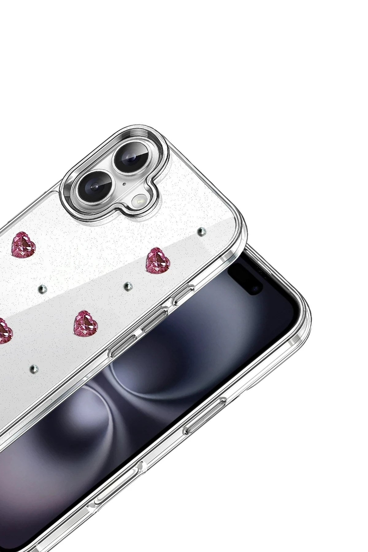 Mey İthalat® iPhone 16 Plus Fiyonk Desenli Kapak - Desen 3