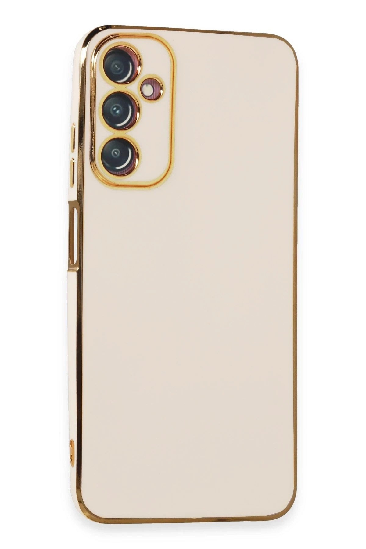 Mey İthalat® Samsung Galaxy A05S Kılıf Volet Silikon - Beyaz