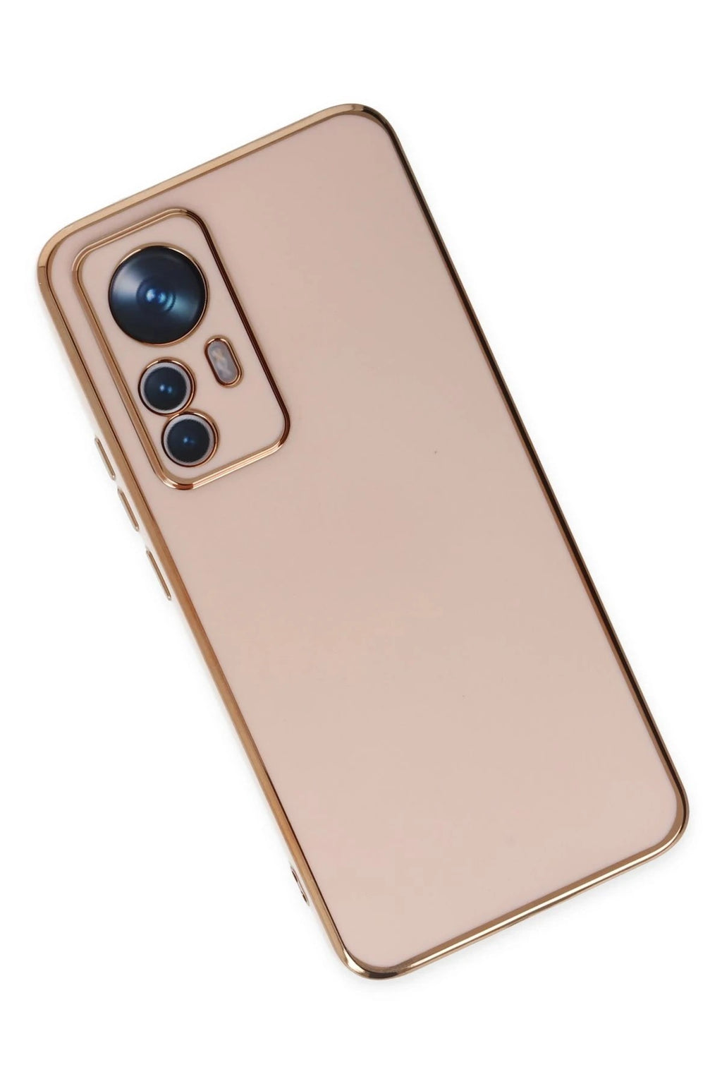 Mey İthalat® Mi 12T Pro Kılıf Volet Silikon - Pembe