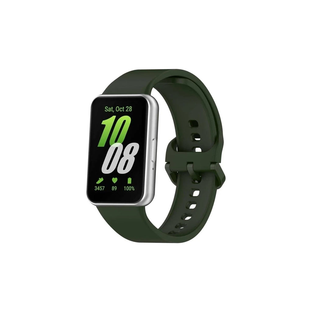 Mey İthalat® Samsung Galaxy Fit 3 Klasik Kordon - Haki Yeşil
