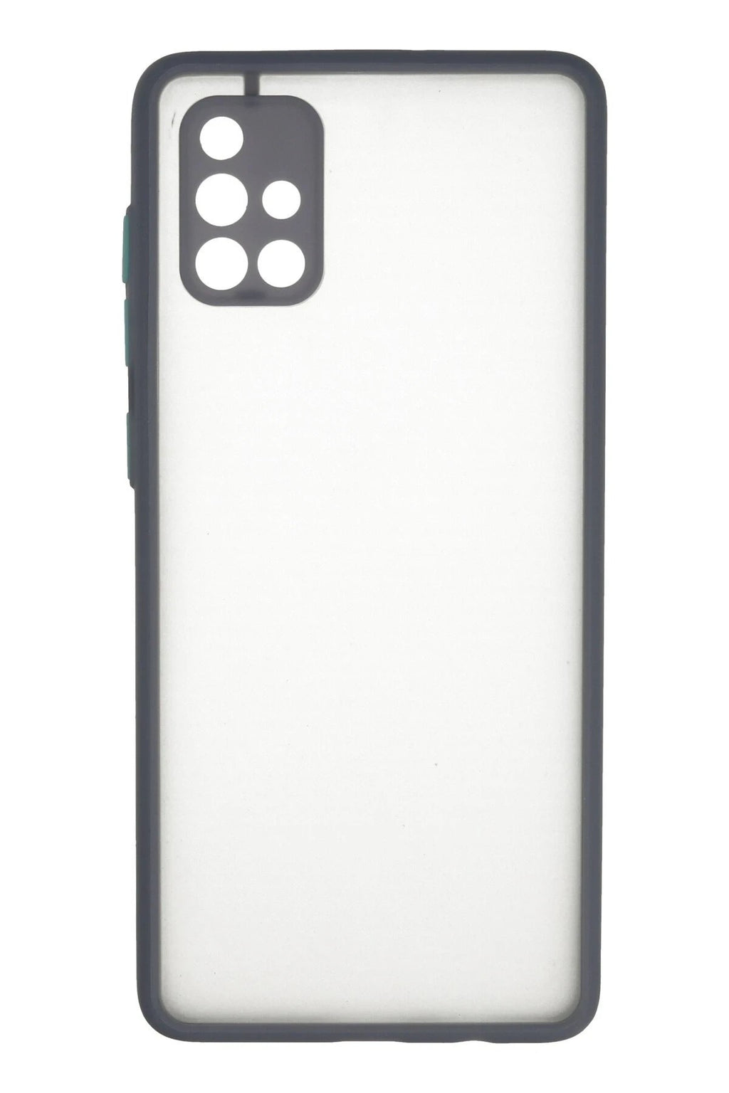 Mey İthalat® Samsung Galaxy A71 Kılıf Montreal Silikon Kapak - Gri