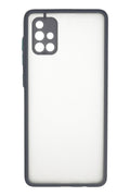 Mey İthalat® Samsung Galaxy A71 Kılıf Montreal Silikon Kapak - Gri