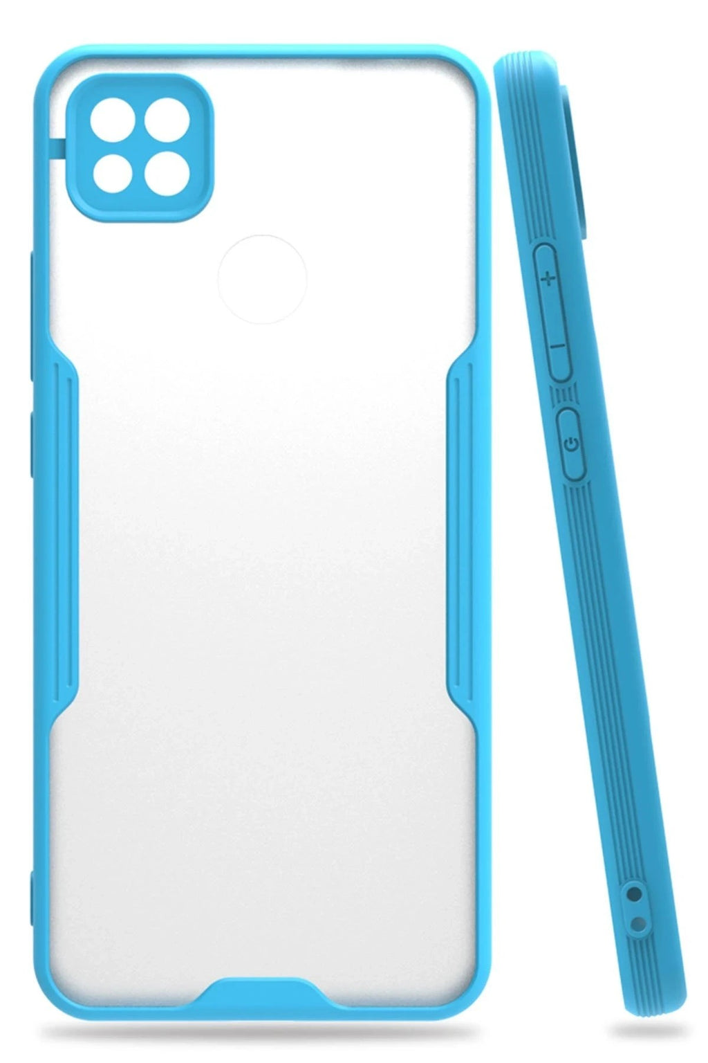 Mey İthalat® Redmi 9C Kılıf Platin Silikon - Mavi